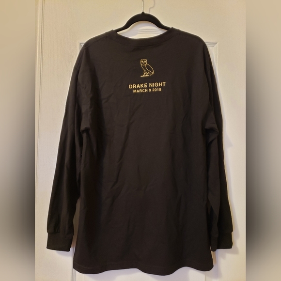 OVO x Toronto Raptors long sleeve large shirt, NBA, Drake Night March 9, 2018 - Picture 2 of 5